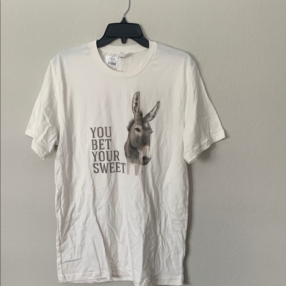 Bella Canvas White Short Sleeve Tee with Graphic Design